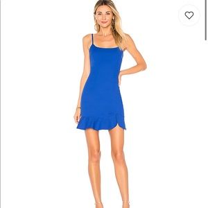 super down blue dress